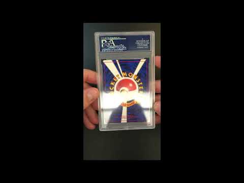 1999 Pokemon Japanese Promo Tropical Mega Battle Tropical Wind Trophy Card PSA 9