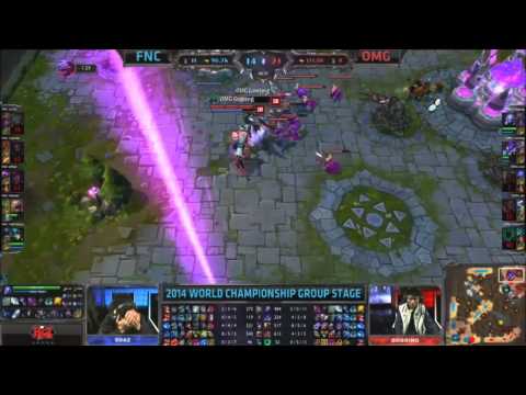 World Championship 2014 FNC vs OMG  FAIL BACKDOOR