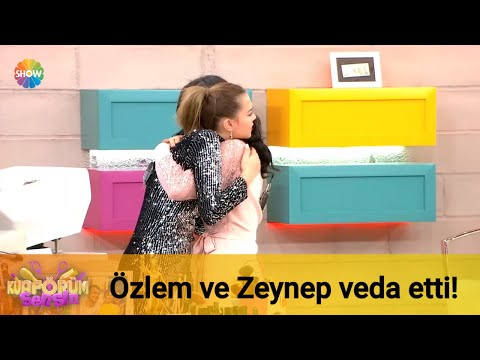 Özlem ve Zeynep veda etti!