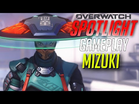 KarQ plays NEW HERO Mizuki | Overwatch Spotlight
