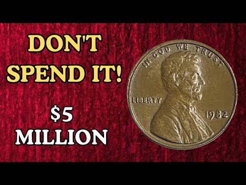 1982 Lincoln Penny Worth $5 Million?!  The Most Rare & Searchable Coin You Must Check! 💰