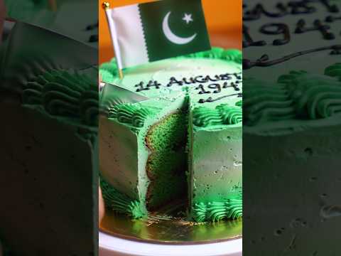 14 August 1947 🇵🇰 Cake #cakedesign #satisfying