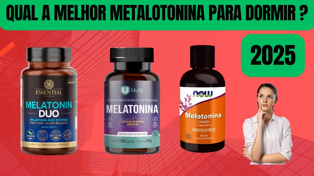 Miniatura da avaliação em vídeo de Melatonina Duo Menta Essential Nutrition 120 Comprimidos Sabor Menta Sublingual Vegano