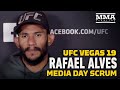 UFC Vegas 19: Rafael Alves Plans To Put On 'Real Show' Against Pat Sabatini - MMA Fighting
