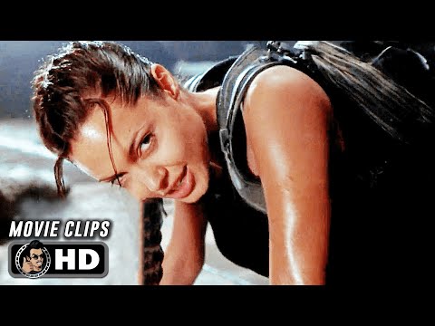 LARA CROFT: TOMB RAIDER CLIP COMPILATION (2001) Angelina Jolie