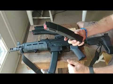Palmetto State Armory AKV review and shooting.