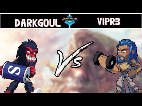 Darkgoul vs Vipr3 - NA vs EU - Brawlhalla Show Match #23