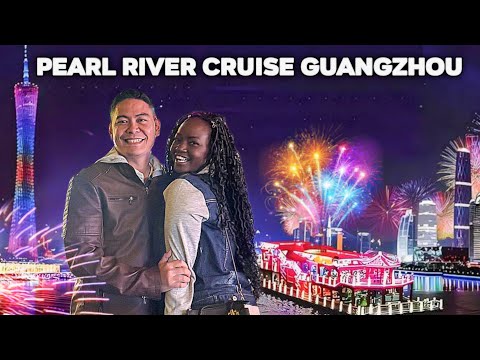 Our First Night Cruise | Pearl River in Guangzhou| Cold, Romantic, and Magical