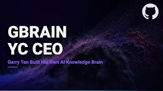 GBrain: The Y Combinator CEO Built His Own AI Knowledge Brain