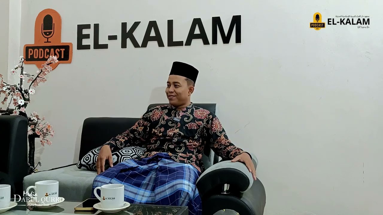 Podcast Berbahasa Arab tentang Pembelajaran Bahasa Arab di Pondok Pesantren Darul Qurro Kawunganten