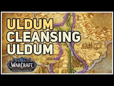 Corruption Tumor Cleansing Uldum WoW Quest