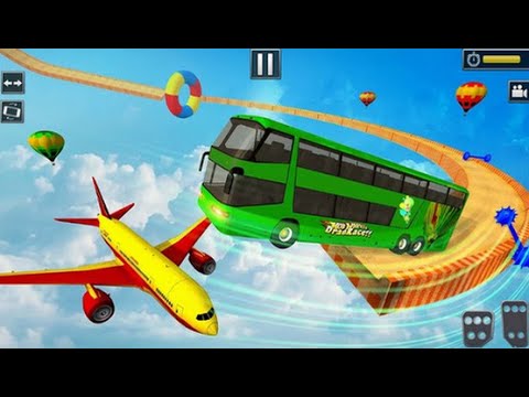 Mega Ramp Bus Stunt Driving & Racing Game New Bus Unlocked 2020 || Android Gameplay FHD
