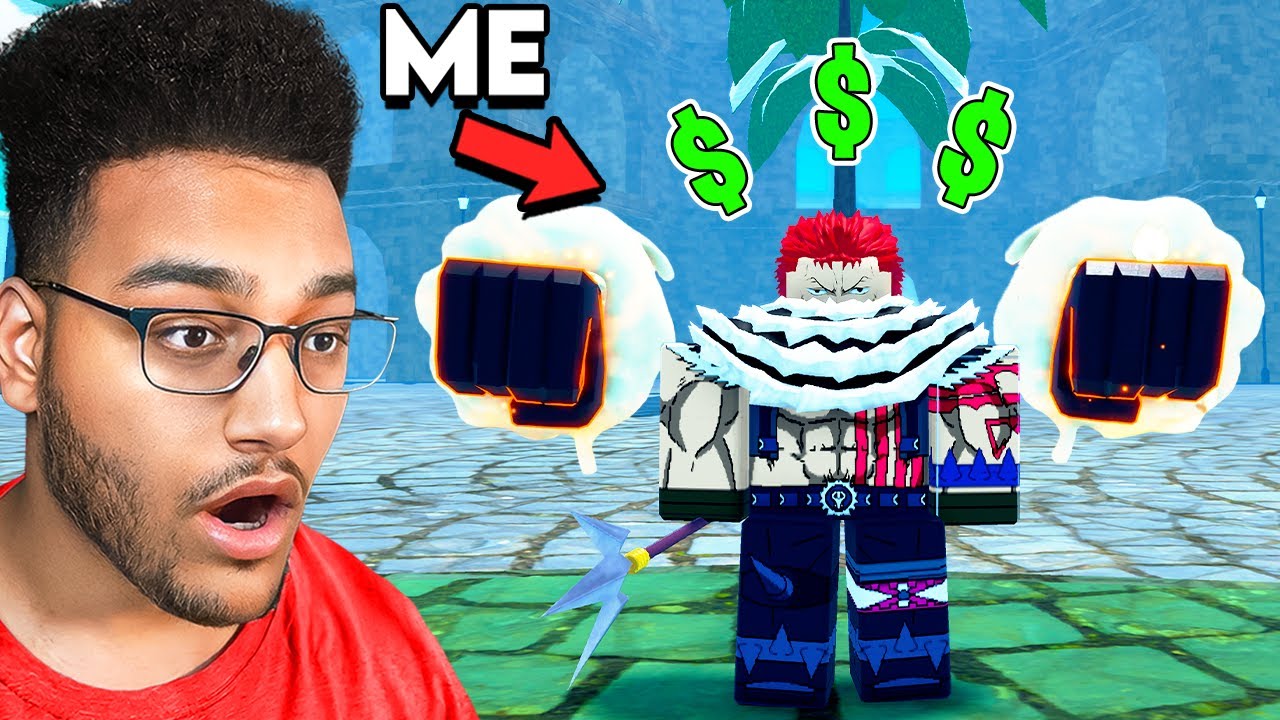 I Awakened 0.01% Dough V2 in One Piece Roblox..