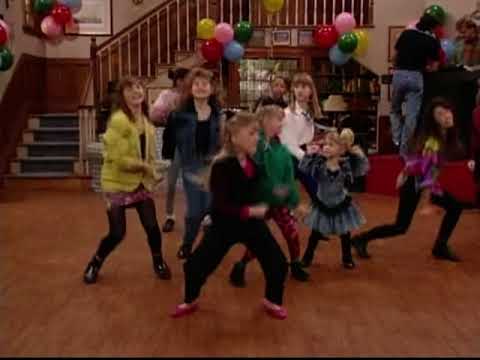 FULL HOUSE - STEPHANIE TANNER'S BIRTHDAY DANCE SCENE