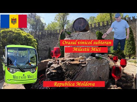 MILESTII MICI - Republic of Moldova, a WINERY built during the communist era in the former USSR!!