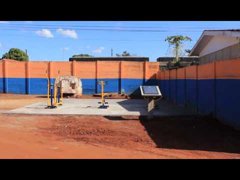 Imagens da Academia da Terceira Idade no Estádio Roberto Brzezinski