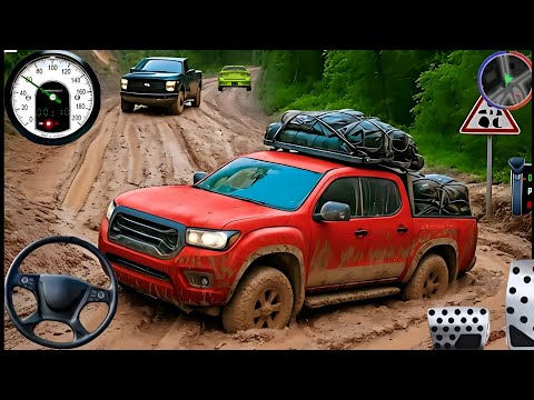 4x4 Offroad Jeep Driving Simulator 3D - Drive SUV 4x4 jeep Offroad Game - Android GamePlay