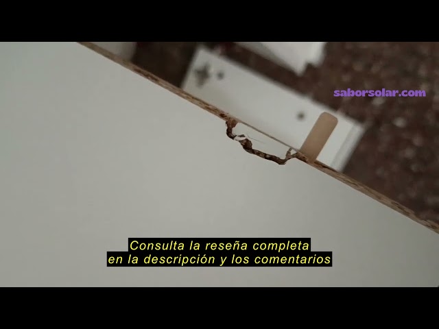 Vídeo relacionado con Habitdesign Mueble Auxiliar Cocina 5 Puertas + 1 Cajón, Modelo Kira, Acabado Blanco Artik y Roble Canadian, Medidas: 186 cm (Alto) x 108 cm (Ancho) x 40 cm (Fondo)
