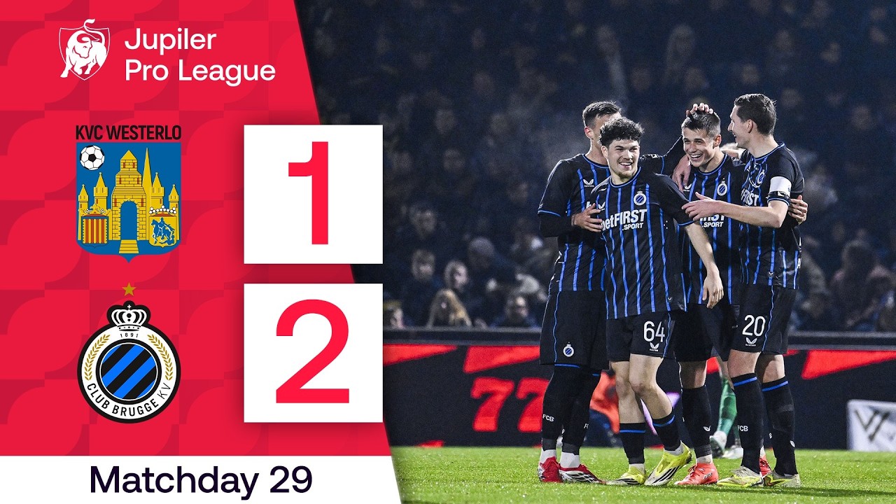 KVC Westerlo vs Club Brugge KV Highlights