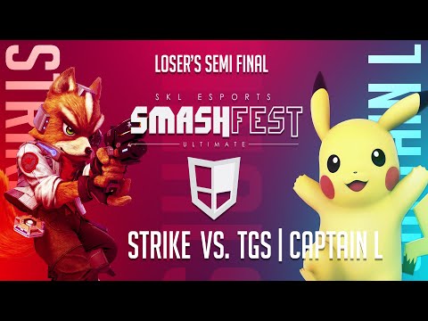 Strike (Fox) vs Captain L (Pikachu) - Top 4 - Losers Semi-Final - SKL Smashfest 5
