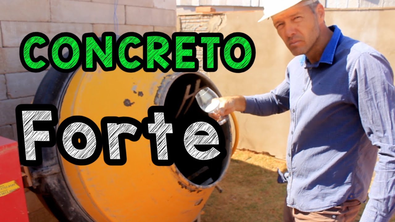 COMO DEIXAR O CONCRETO MAIS  RESISTENTE