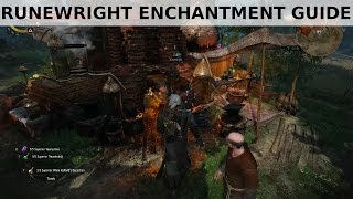 Witcher 3 - Best Runewright Enchanting + Guide