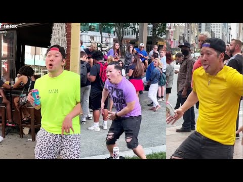 Funny Q Park Dance Songs in street Tik Tok | Best Tik Tok ever