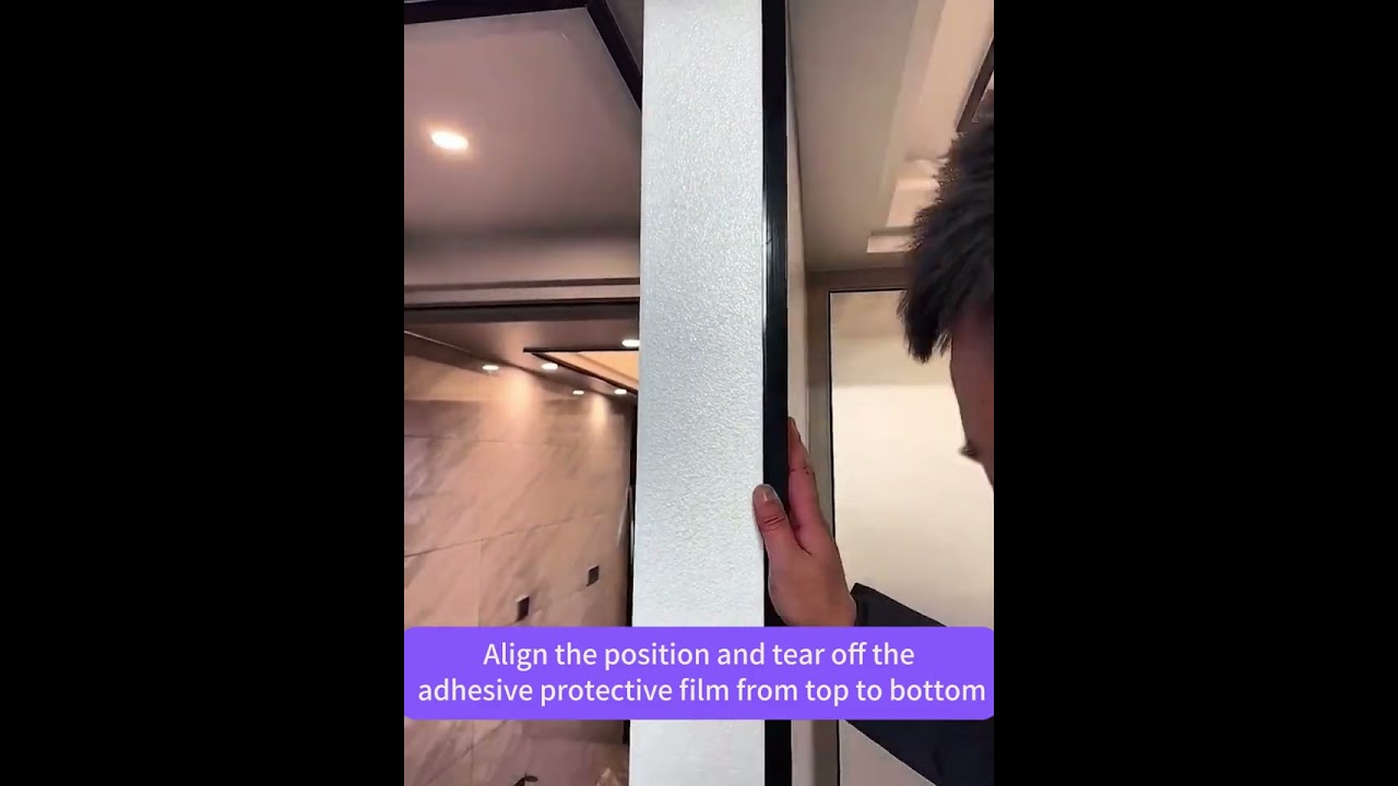 Protect Your Corners with NOVA Aluminum Self-Adhesive L-Shaped Corner Guard Strip!