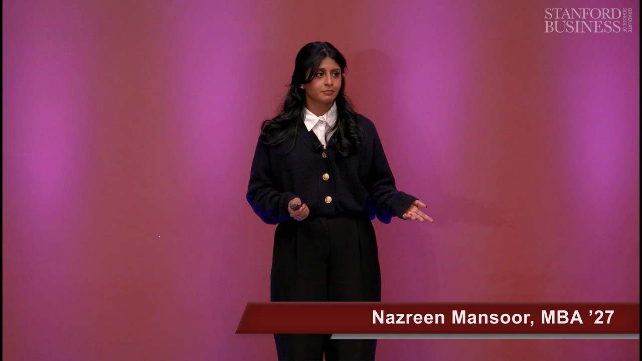 Walking Down the Aisle: Meeting Customers Where They Are  |  Nazreen Mansoor, MBA ’27