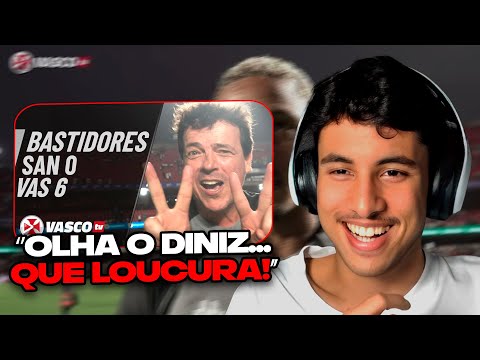 RENATO REAGE: BASTIDORES | SANTOS 0 X 6 VASCO | VASCOTV