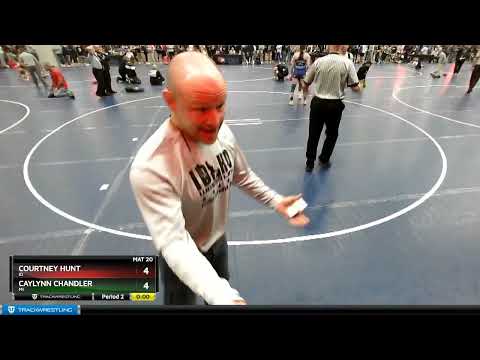 127 Lbs Cons. Round 4 - Caylynn Chandler, MI Vs Courtney Hunt, ID 5387