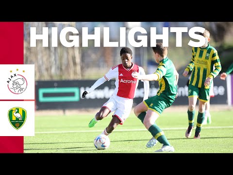 Tense cup game for our U14s 🥵 | Highlights Ajax O14 - ADO Den Haag O14