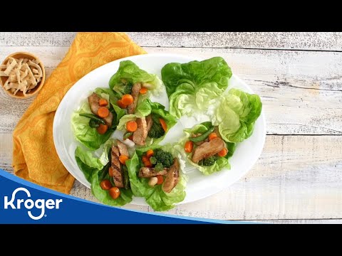 How to Make Asian Lettuce Wraps | Kroger Recipes | Kroger