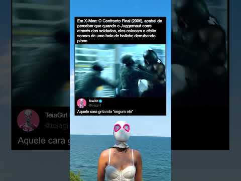 Em X-Men: O Confronto Final (2006), o Juggernaut corre através dos soldados