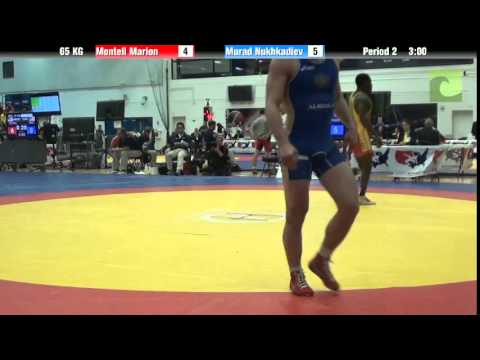 65 KG R16 - Montell Marion (TMWC) vs. Murad Nukhkadiev (Russia)