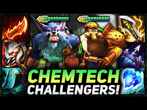 3 STAR TRYNDAMERE AND WARWICK CHEMTECH CHALLENGER DUO!! | Teamfight Tactics Patch 12.5B