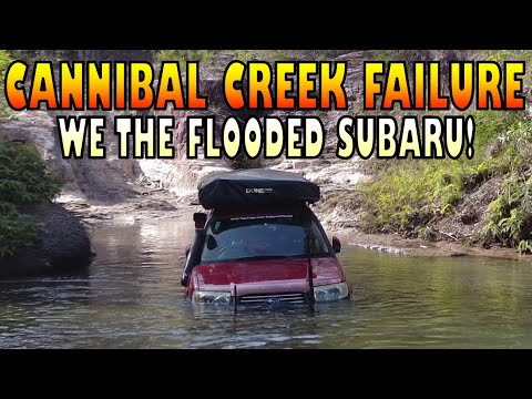 We Flooded the Subaru in Cannibal Creek - Old Telegraph Track, Cape York