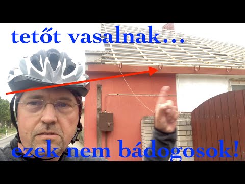 Bádogosnak kinéző tetővasalók. Új iparág, amiből még baj lesz