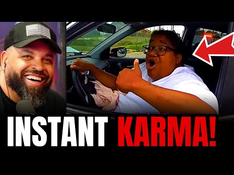 Woman’s Road Rage Backfires Instantly!