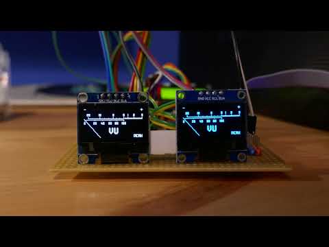 OLED VU meter test 1