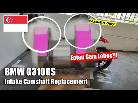 Thumbnail for Intake Camshaft  | Wear Or Eaten? | Bad Lub |  BMW G310GS Restoration [Part 6] by Motorcycle, BMW G310GS, BMW