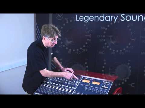 Neve BCM10/2 Mk2 console - Using the 1073 microphone preamplifier & EQ section