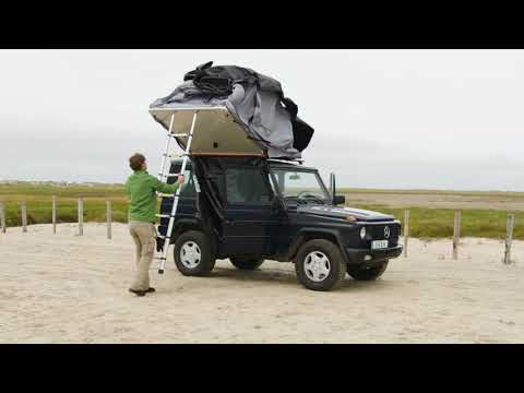 OWEN two+ Dachzelt Aufbau