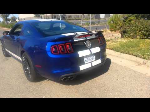 2013 GT500 with electric cutouts
