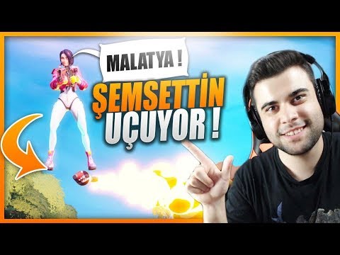 ŞEMO'YU ROKETLE FIRLATTIK ! (GO TO MALATYA) - FORTNITE