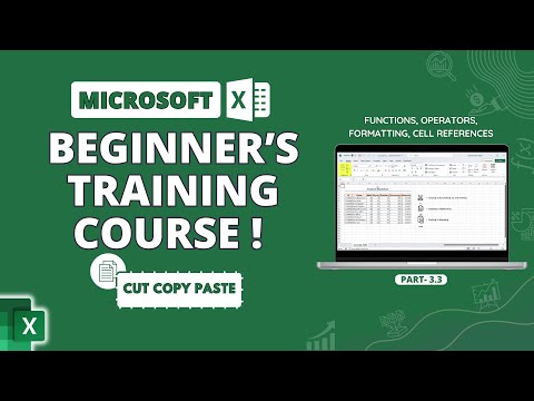 Microsoft Excel | Cut, Copy & Paste
