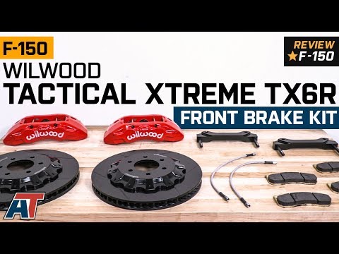 2010-2018 F150 Wilwood Tactical Xtreme TX6R Front Red Brake Kit Review