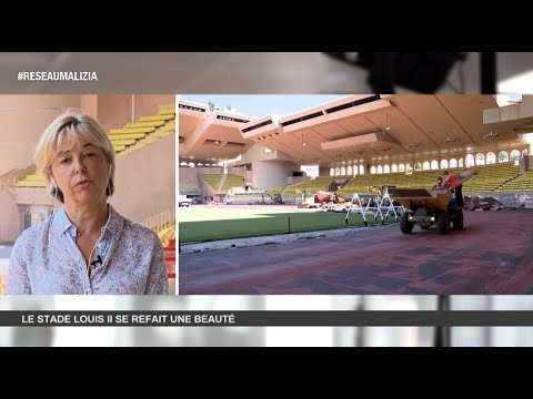 Sport : le Stade Louis II se refait une beauté