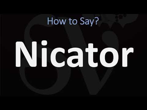 How to Pronounce Nicator? (CORRECTLY)