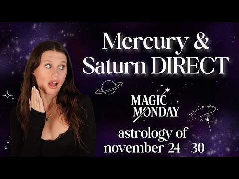 Saturn Direct in Pisces 2025, Mercury Retrograde ENDS & Venus enters Sagittarius: KARMA Catches Up!
